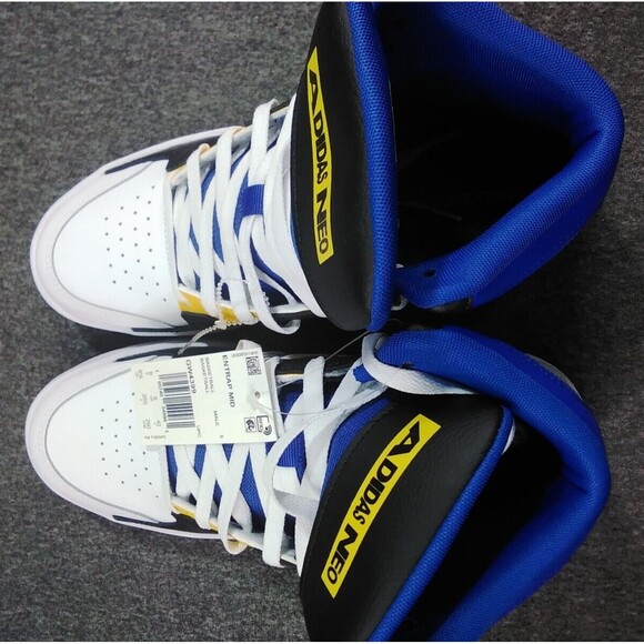 Adidas Entrap Neo Mid Golden State Warriors Blue/Yellow GW4399 Men Sz 8.5 main image 7